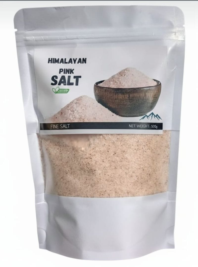 Himalayan Pink Salt – Natural Mineral Salt (500g)